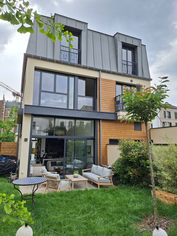 Maison moderne et calme en plein coeur d'Asnières sur Seine et à 2 pas de Paris