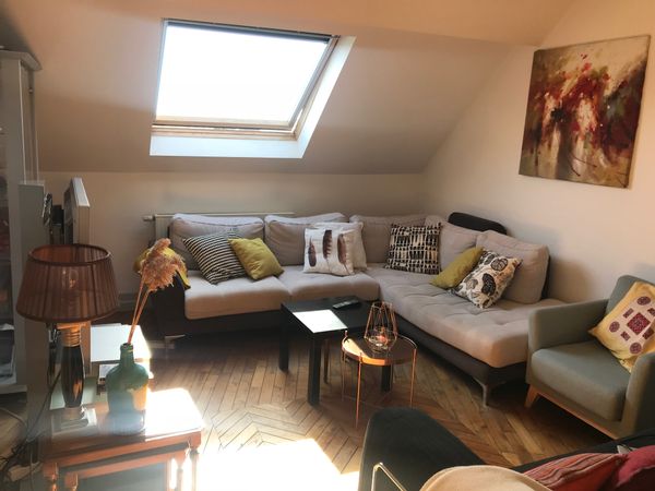 Luminous duplex with nice terrace in Brussels