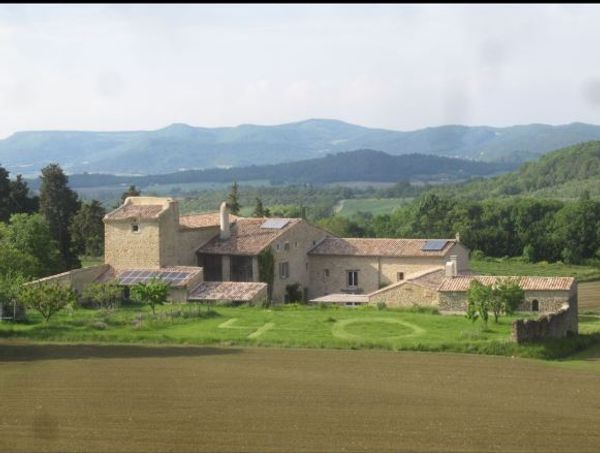 Muriel and Olivier's main house in Drôme Provençale