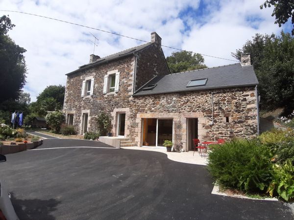 Maison bretonne en bord de mer