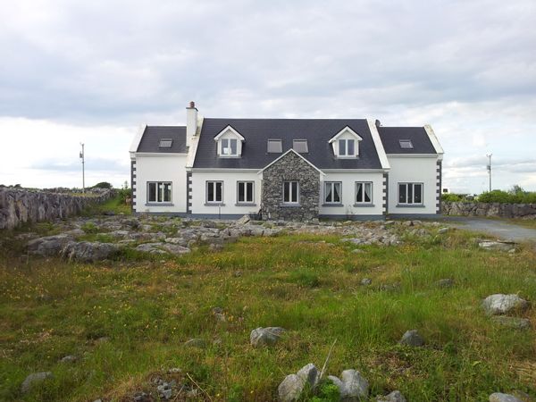 Modern home on Wild Atlantic Way overlooking Burren and Galway Bay