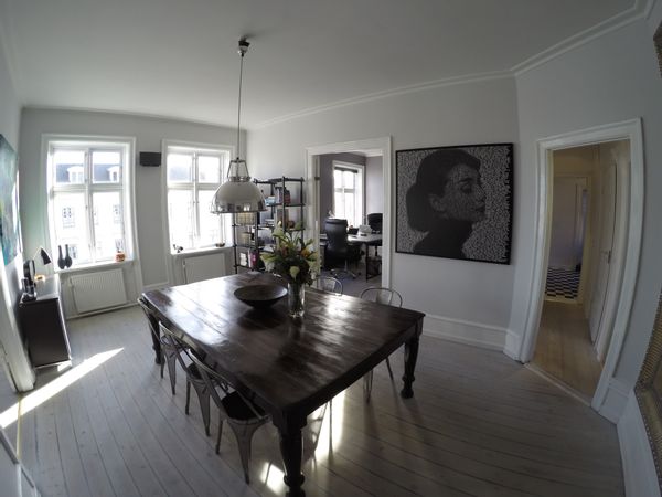 Spacious 173m2 luxury apartment from 1901 at the best location in CPH