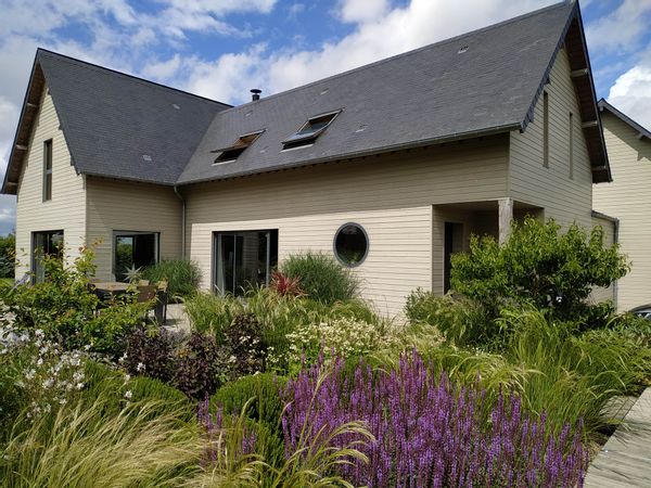 Normandie / Honfleur - Maison en bois & piscine