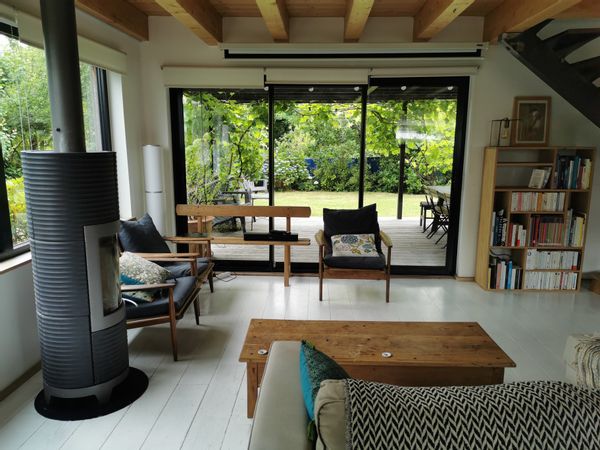 Maison bois contemporaine dans le Golfe du Morbihan