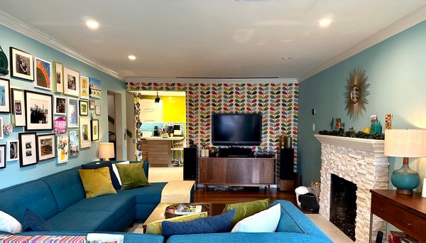 Vibrant and contemporary home on Peninsula in San Francisco Bay Area