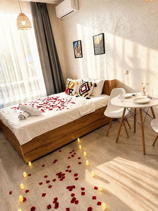 (1) New business class studio near city center - near Sayran lake - 15 minutes to downtown