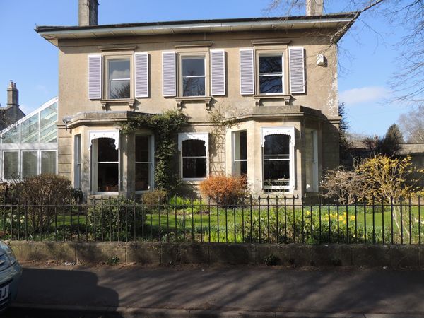 Beautiful detached Georgian villa near world heritage site of Bath.