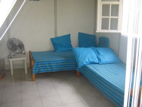 La Maison Bleue jardin privé