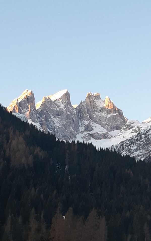 In the heart of the Dolomites