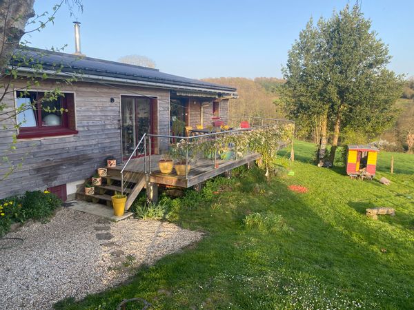 Maison en bois au cœur de la Normandie