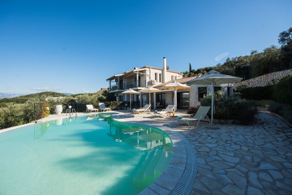 A Beautiful Villa in Corfu Island