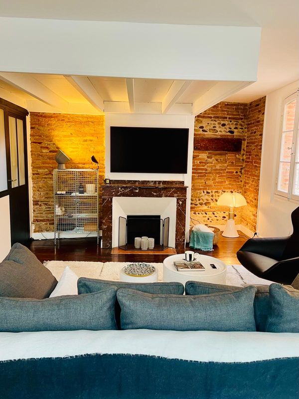 Hyper centre - Capitole • Loft T3 80 m² • Clim, Charme & Design