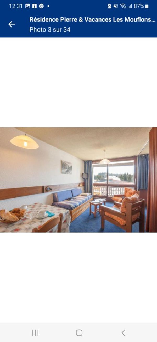 Appartement au cœur de la station de ski Praz-de-lys.