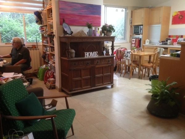 2 bedroom, 2 bath, sunny, large on ground floor in Haifa