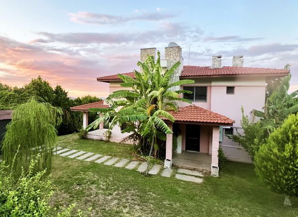 Elegant Sea-View Villa with Terraces & Garden in Urla