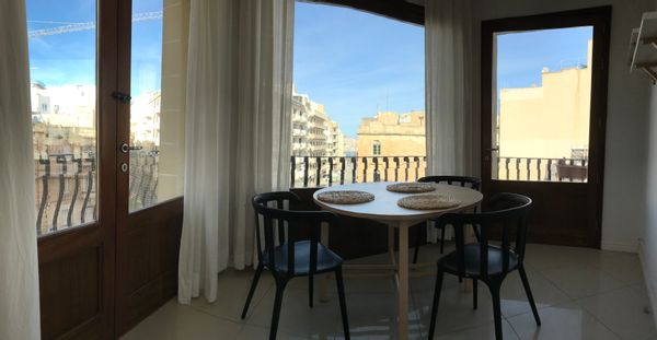 3 bedroom in Sliema, Malta, 2 min walk from the beach