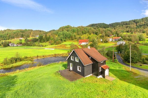 Southern Sirdal: restored farm house