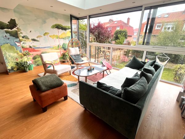 Maison T6, Vieux-Lille, parking gratuit, Citadelle