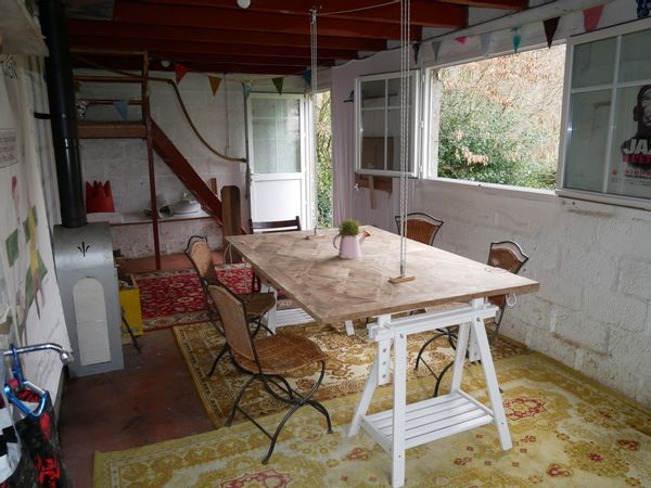 Dortoir au sein d'un habitat partagé et résilient.