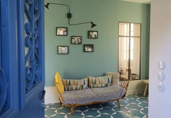 La maison entre lac et montagnes...