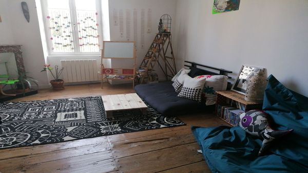 Chambre dans maison atypique