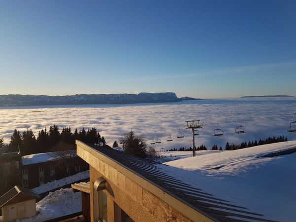 "Room with a view" (avec piscine l'été)
