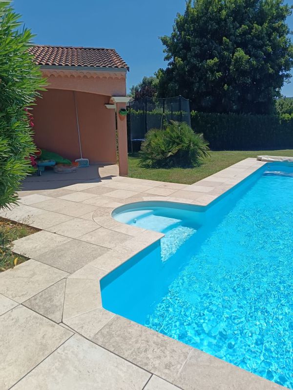 La maison de Michelle et Alain en Drôme entre Valence et Montélimar.