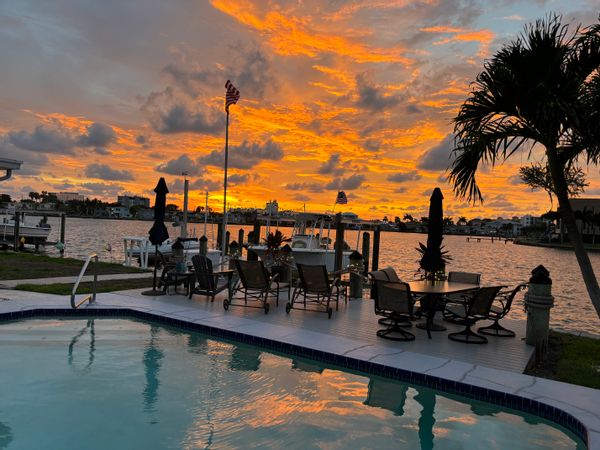 Waterfront Paradise Island home with pool