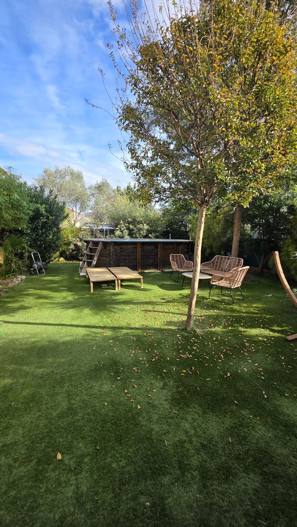 Jolie maison de vacances avec jardin et piscine, à Hyères, Côte d'Azur, Parc National de Port Cros