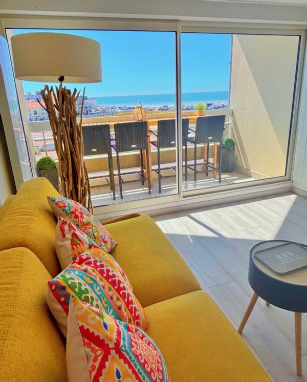 Le rêve bleu de Jeanne et Marie, duplex vue mer 6 personnes proche du Touquet