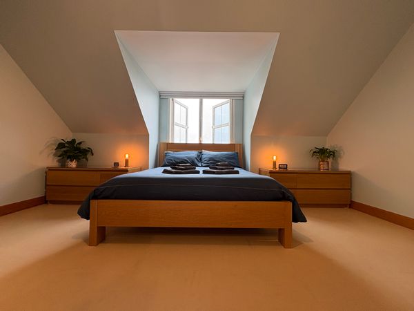 Edinburgh city centre in UNESCO world heritage site on quiet street.