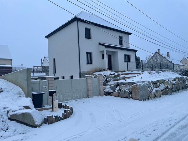 La maison de Amel et Yann entre terre et mer