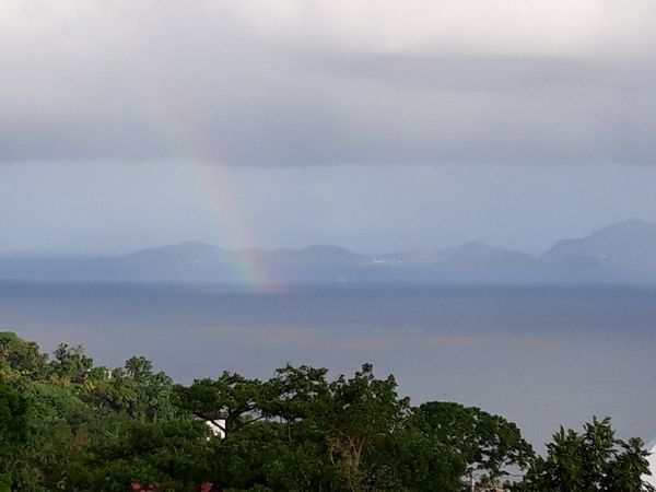Magnifique vue sur les Saintes