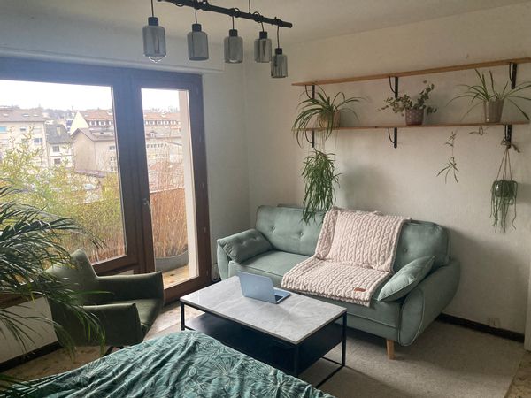 Un balcon dans Annecy centre