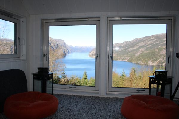 Tiny house with amazing fjord view