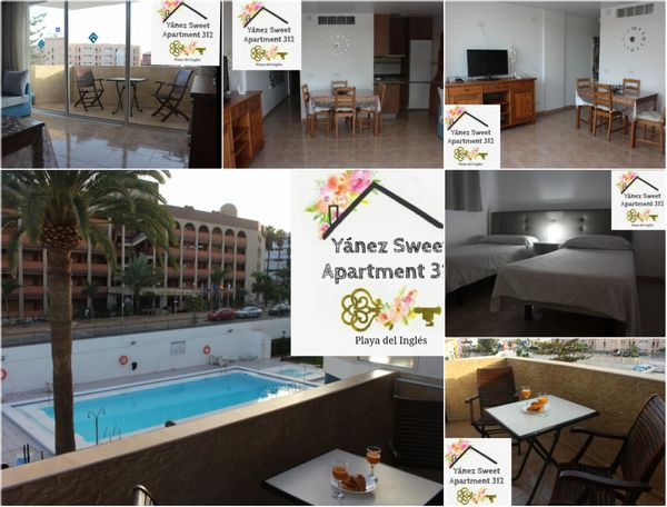 Yánez Sweet Apartment 312, apto en Playa del Inglés GC, mínimo 5 días pago de 50€ por limpieza