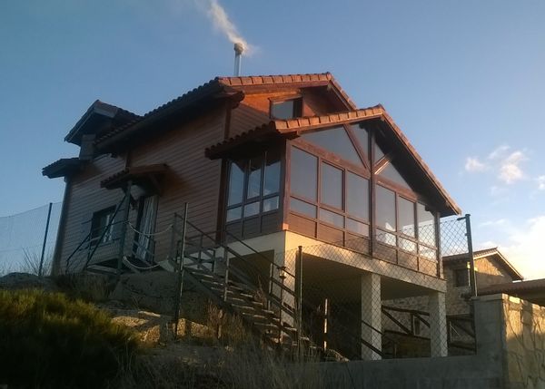 La Casa de Madera en la Sierra