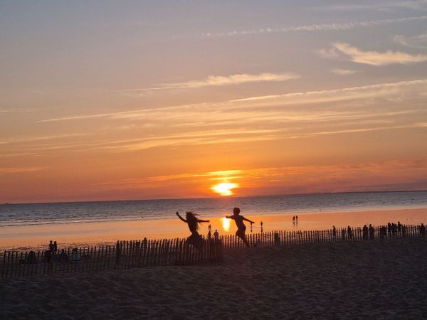 appart front mer vue top sur les 3 îles et fort boyard : the place to be ! Pêche à pied en septembre