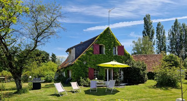 Charmante longère pour max 10 personnes au milieu des châteaux de la Loire.