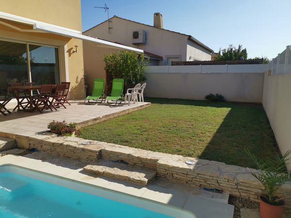 Notre maison est située dans une commune littorale à une dizaine de km de Montpellier