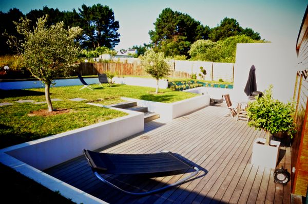 New architect house with big terrass and garden, 5mn from the beach