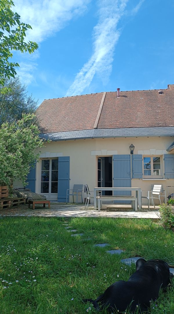 La maison de Magali au coeur de la Loire à vélo, les châteaux royaux et les vignes