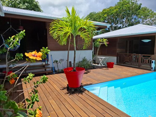Belle maison créole en Martinique