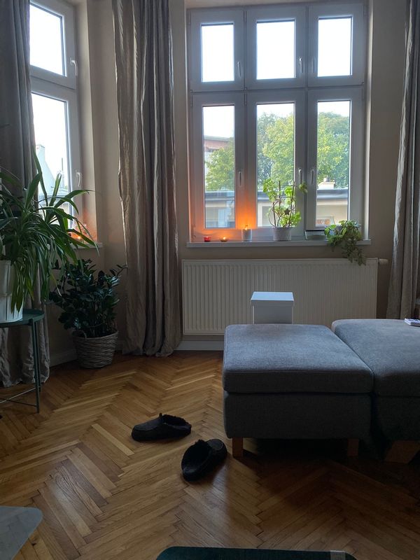 Large flat in the spa town center - open for monthly reciprocial exchanges in 2024