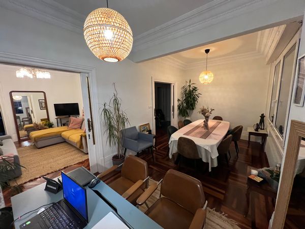 Vu sur les toits de Bilbaos hus