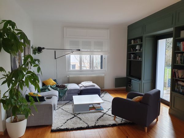 Bright house with garden in Alsace