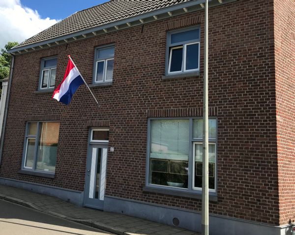 Typical cozy dutch house in Maastricht