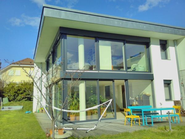 La maison de Céline: entre ville et campagne...