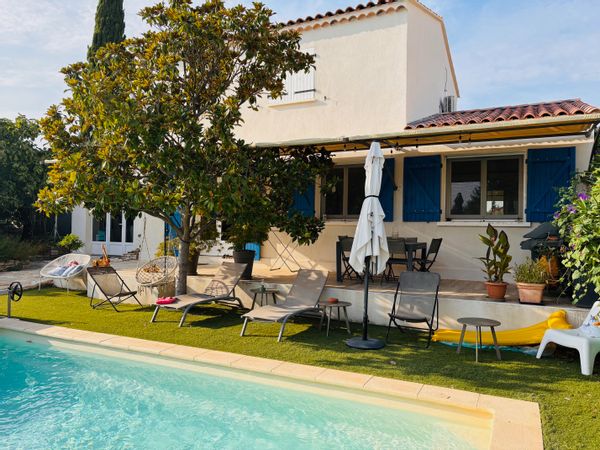 La maison de Géraldine, proche Aix en Provence !
