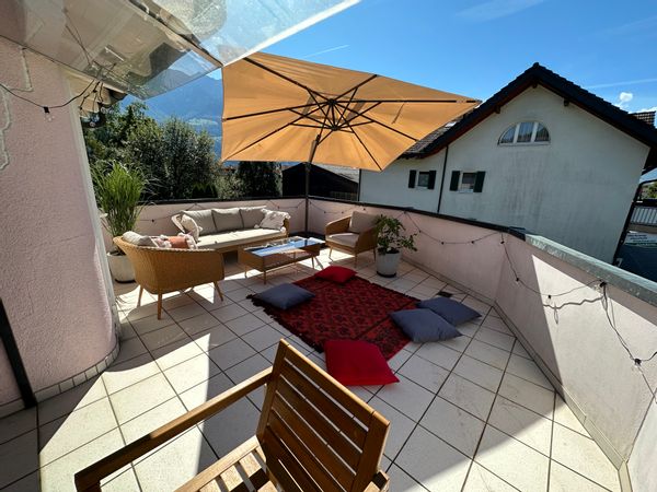 Apartment with big terrace in the tiny principality of Liechtenstein